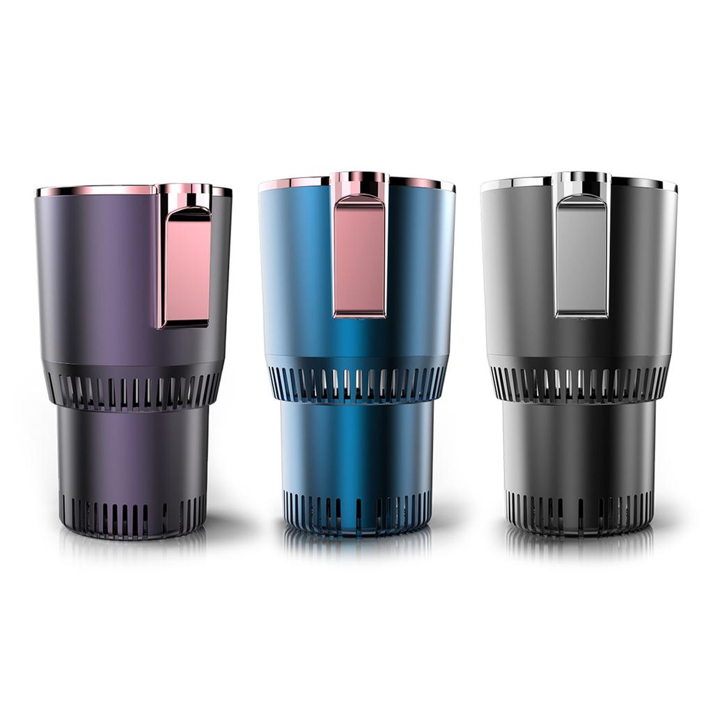 Support de porte-boisson portable pour voiture, refroidisseur/chauffage de tasse avec chauffage et refroidissement rapides pour le plaisir des boissons en voyage