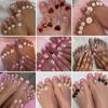 Japanese Nail Art Silicone Finger Splitter, Toe Splitter, Daisy Water Drop Rhinestone, Nail Art Tool Toe Divider