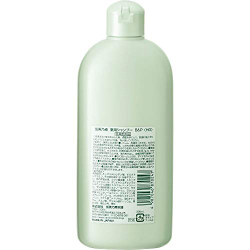 Medicated Shampoo B&P 300mL Dandruff, Itching, Pore Refreshing Kaminomoto Herbal Green Fragrance (Quasi-drug)