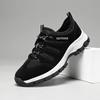 Fashion Men Outdoor Hiking Thick Soled Non Slip Sports Comfortable Hiking Mesh Breathable Casual Shoes Large Size Zapatillas De Deporte