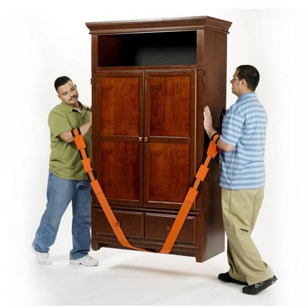 

Ремни для переноски больших предметов оранжево-красный