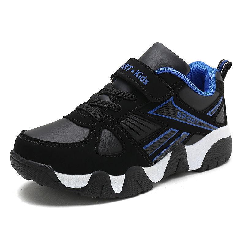 Shoes Children's Shoes Boys' Sneakers Leather Mesh Boys' Shoes Middle and Older Children's Students Casual Shoes Shoes