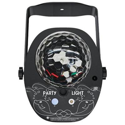 LED Stage Laser Projector Light with Handle Sound Activated Disco Ball Lamp for Party/Bar/KTV (Without Remote)