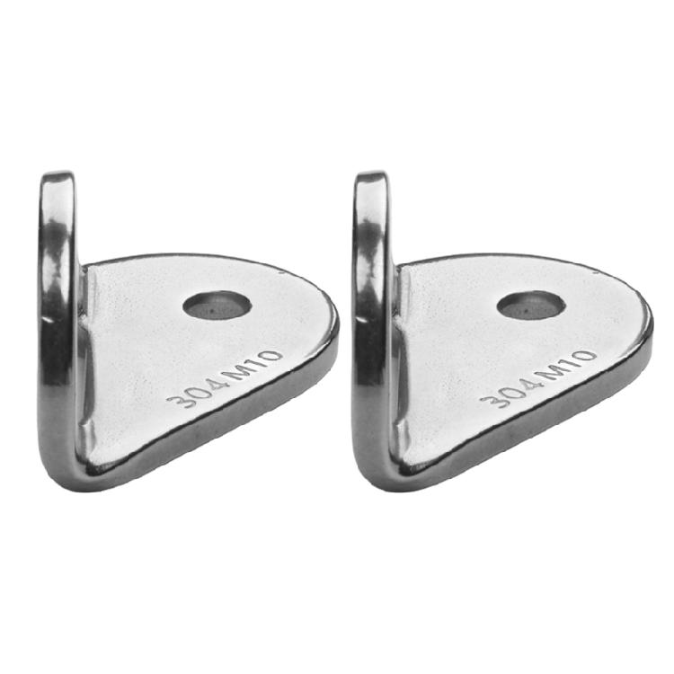 10Pcs Stainless Steels Climbing Anchors Point Bolts Hanger Climbing Anchors Bolts Hammock Bolts Hanger Plate Easy to Use