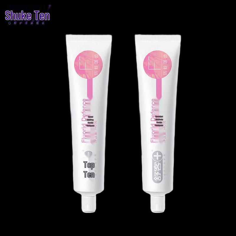 ShuKe Fluoride Anti-Cavity Toothpaste - Mint Flavor (2 x 140g)