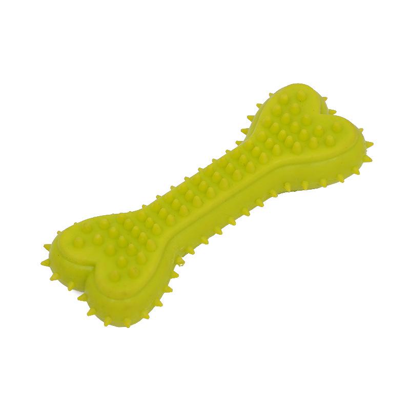 

TPR Small Heart & Bone Dog Chew Toy - Durable Teeth Cleaning Toy