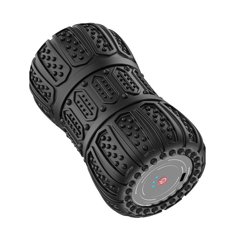 

Electric Peanut Massage Ball Fitness Massage Roller Yoga Shaft Yoga Pole Vibration Relaxation Myofascial Ball With Bluetooth
