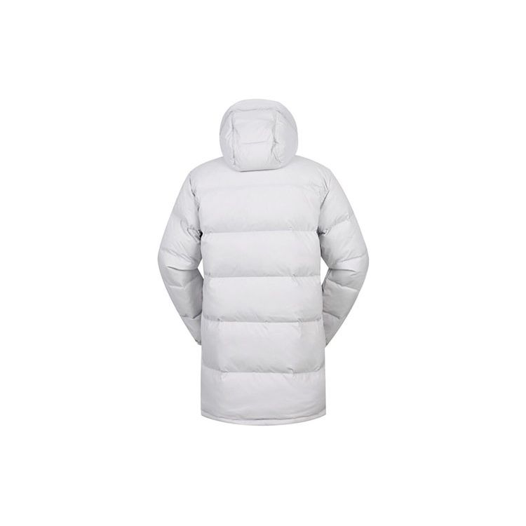 Columbia Rockfall™ Down Parka Windproof Warm Mid-Length Hooded Down Jacket Men Outerwear Gray WE0994043