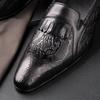 Fashion Elegant Loafers Men Shoes For Office Dress Casual Comfortable Genuine Cowhide Leather Autumn Modern High Grade Man Business Shoe