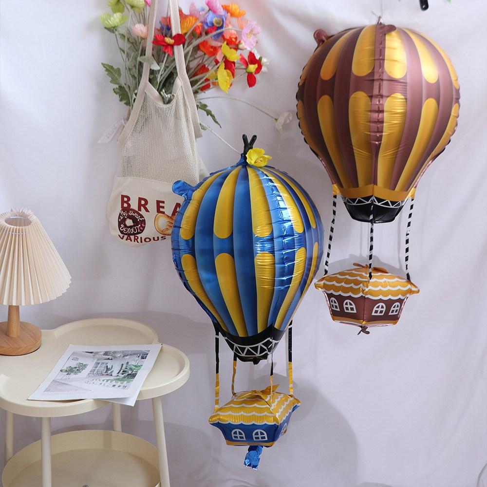 Inflatable 4D Hot Air Balloon Cute Party Decor Balloon Interesting Foil Balloon  Party Decorations