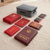 Large Capacity Multi-Layer Travel Document Storage Box