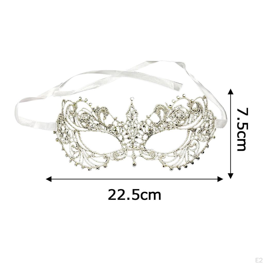 Delicate Lace Mask for Women - Elegant and Graceful Half Face Cover