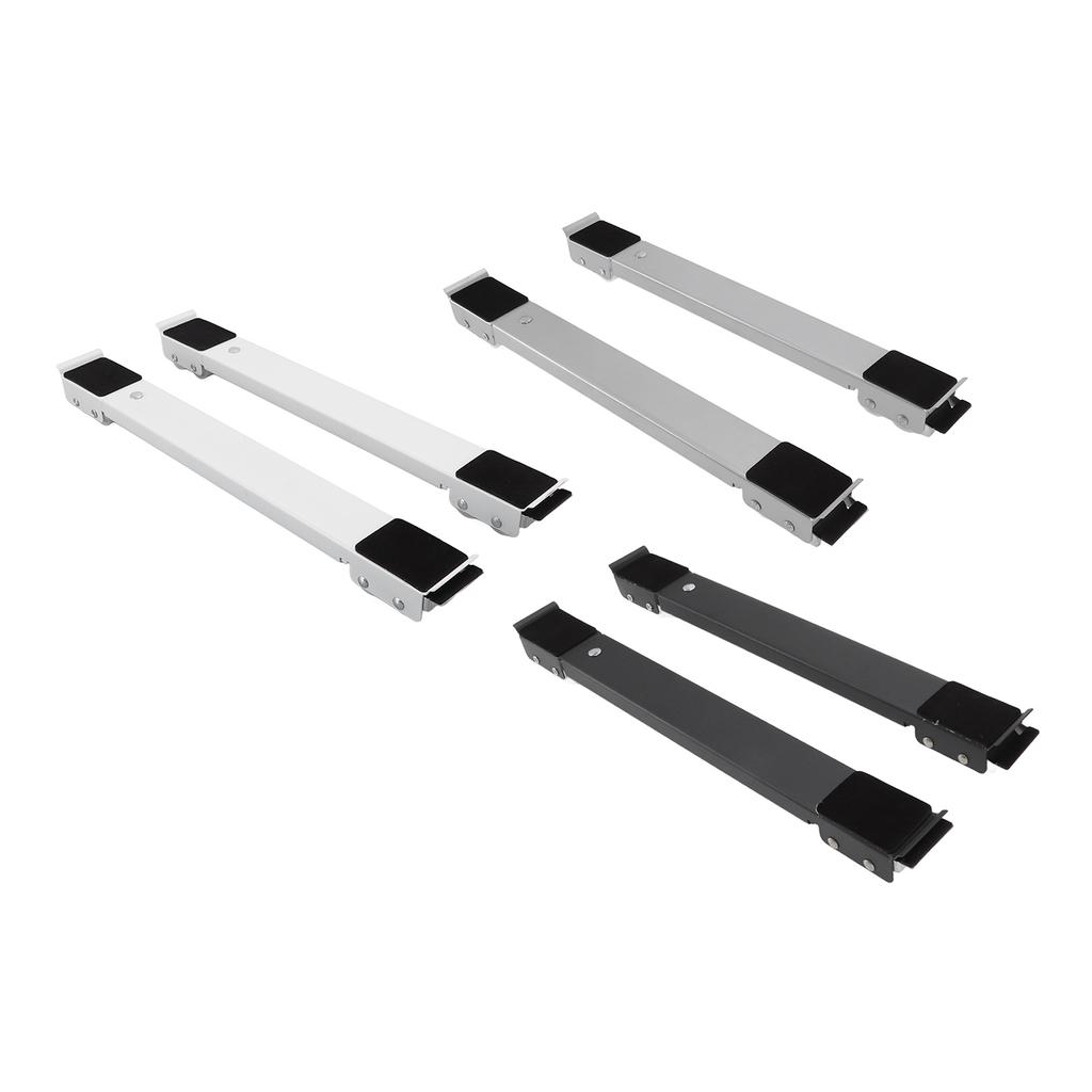 2pcs Furniture Appliance Roller Steel 300kg Load Bearing Stretchable Machine Moving Base for Dishwas