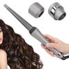 Tapered Curling Wand Home Curling Iron Wand Ceramic Barrel Hair Curler 110‑240V