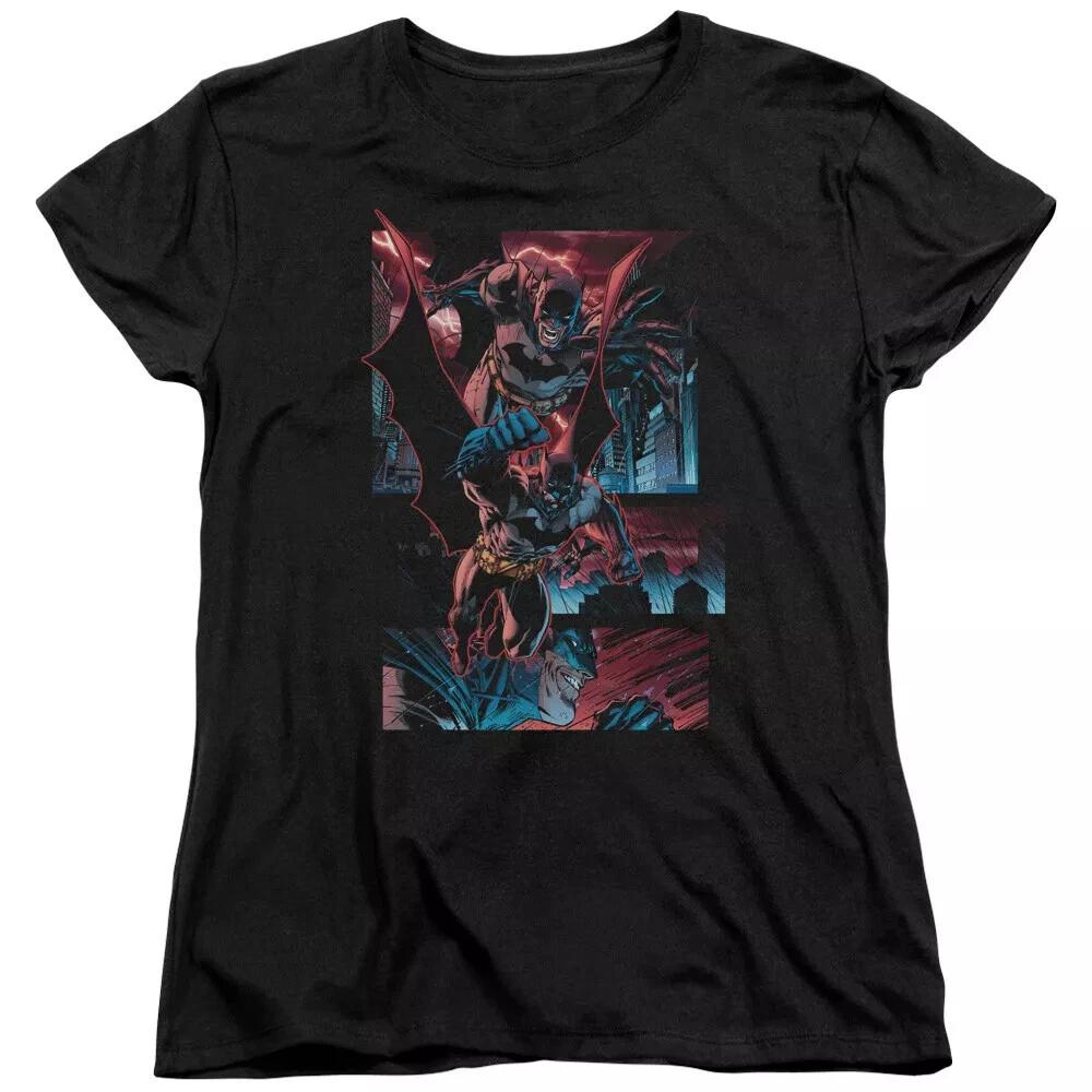 Batman  Dark Knight Panels  Women s T-Shirt S