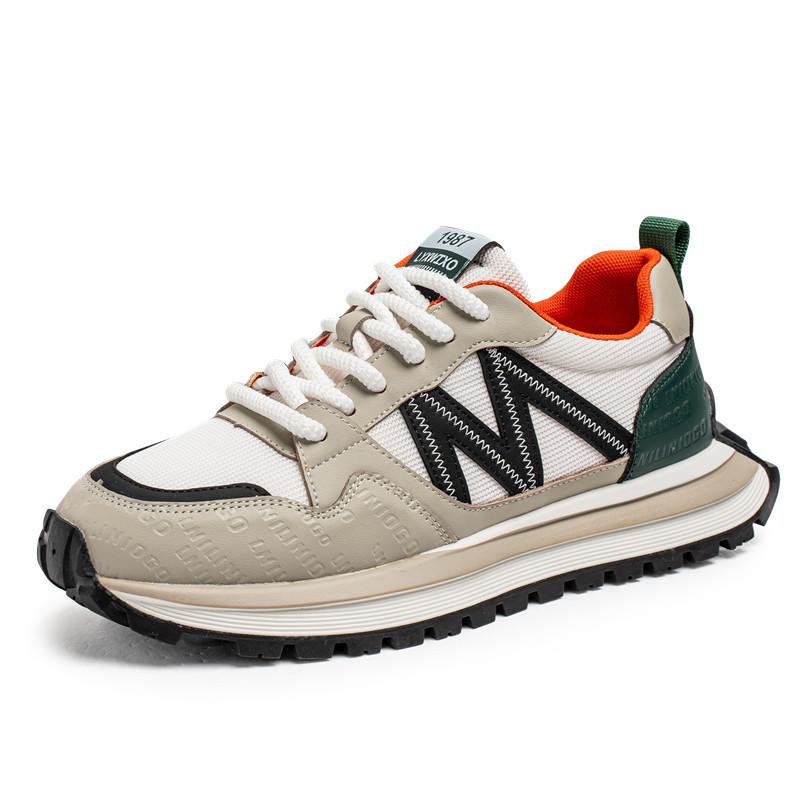 

Men s shoes men s spring and summer new trendy dad shoes student retro platform mesh breathable casual sneakers 39
