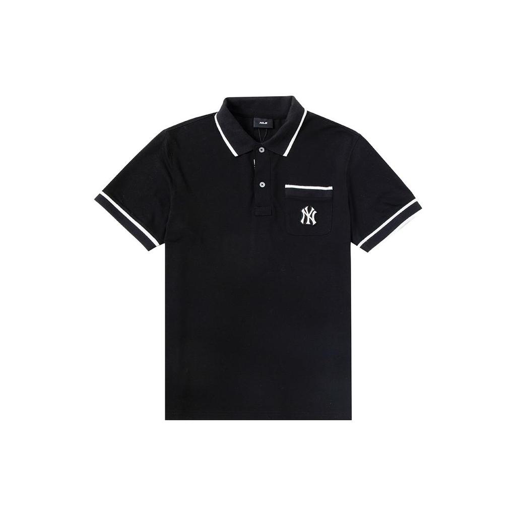 New MLB New York Yankees Polo Shirt Unisex Black 3LPQM0333-50BKS