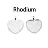 10pcs/lot 25mm  Heart-Shaped Pendant Cabochon Base Setting Cameo Findings For DIY Jewelry Making Supplies
