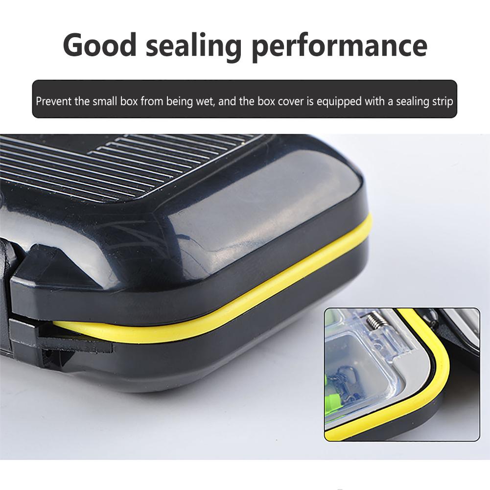 Caja de aparejos de pesca, impermeable, multifuncional, ganchos para Señuelos de Pesca, caja de almacenamiento, contenedor, accesorios de herramientas de pesca