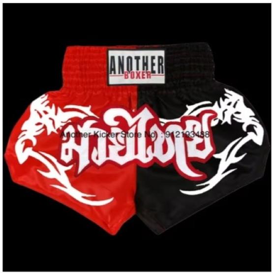 Star Muay Thai Shorts Pants Kickboxing Boxing MMA UFC  Fight Unisex Men Women Kid Quick Dry Print Elastic High Waist Polyester Training