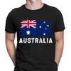 Flaga Australii Australijska Duma Narodowość Kibic Męskie Koszulki T-shirt Top #DNE