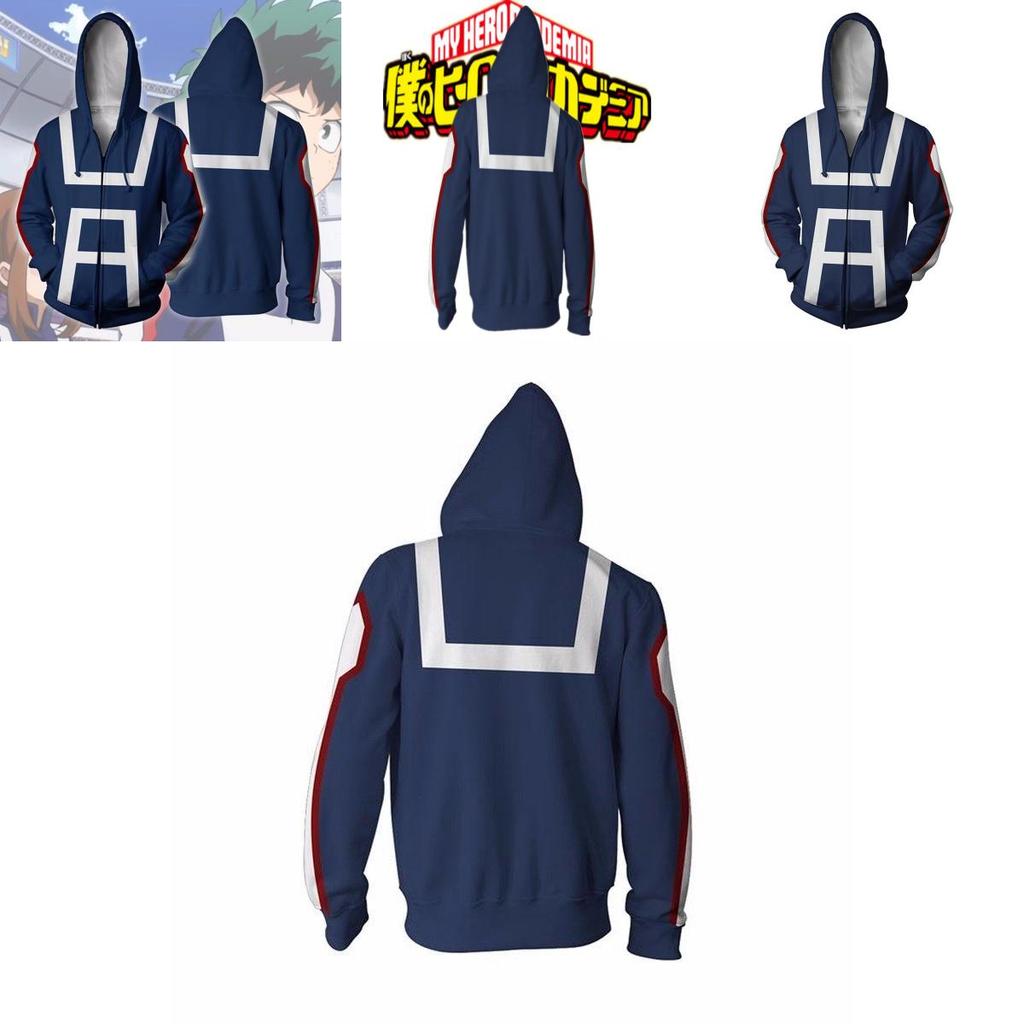 Luxurious My Hero Academia Sweatshirt Zipper Hoodie With Timeless Classic Design