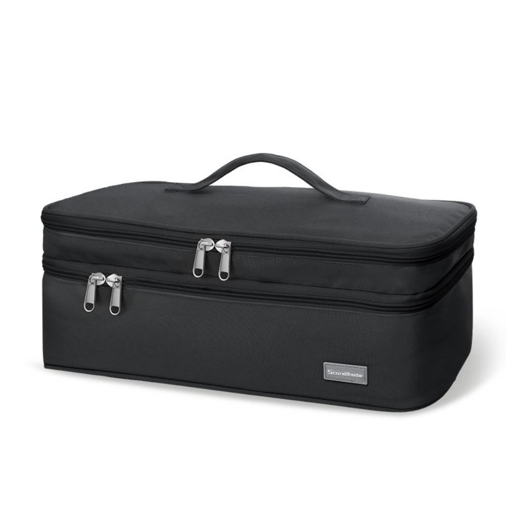 Large Capacity Portable Hair Dryer Tote Bag 2 Layers Hair Tool Organizer  Gift