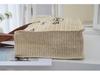 2025 New Fashion Large Woven Straw Tote: Women's Beach & Vacation Bag