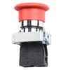 Scram Stop Locking Push Button Switch Panel Mount Red Button Rotary Reset XB2-BS542 Light Industrial Equipment
