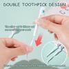 Disposable Mini Toothbrush Travel Toothbrushes with Toothpaste Portable for Portable for Work or Travel Mint Peppermint 48 Coun