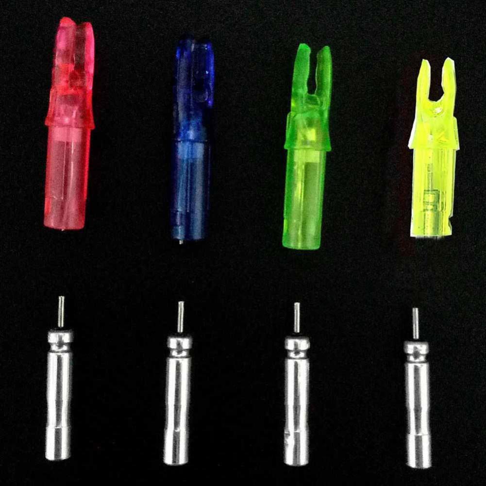 LED Light Emitting Arrow Tail Automatic Switch 6.2 Mm Inner Diameter Archery Light Knox Tail Night Hunting