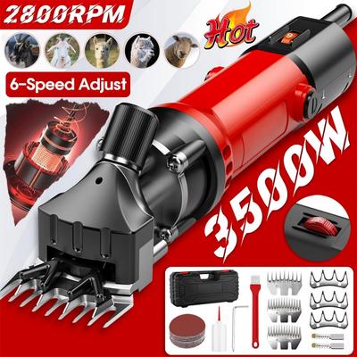 3500W Sheep Shear Clipper Sheep Shearing Machine Electric Sheep Clipper Professional Goat Trimmer Livestock Clipper