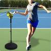 Voodans Tennis-Trainingsgerät, Tennis-Guide für Anfänger, Fortgeschrittene und Tennis-Enthusiasten (Schwarz)