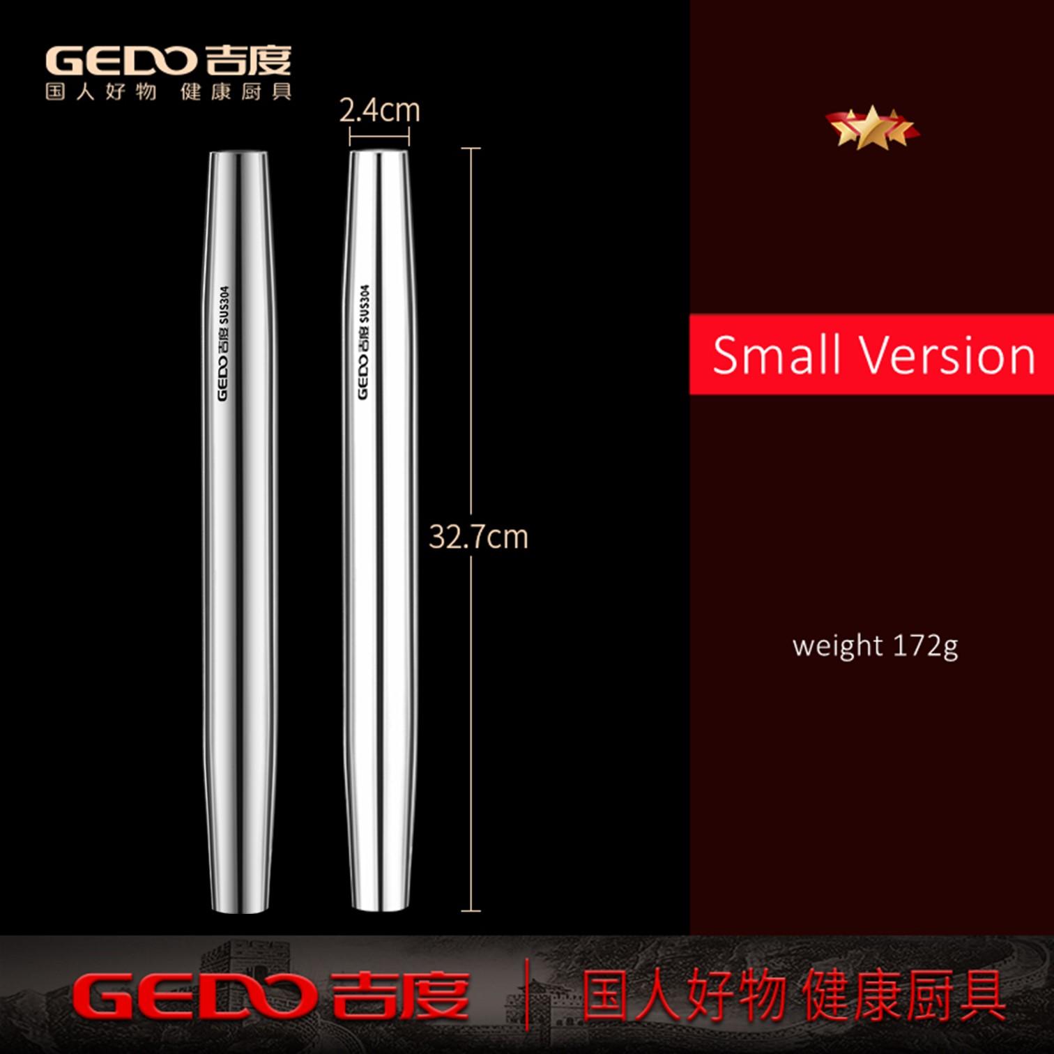 

GEDO Sanitary Pastry Chef Rolling Pin Hollow Design Doughing Tool Pizza Pasta Maker Ultra Durable Kitchen Crushing Stick