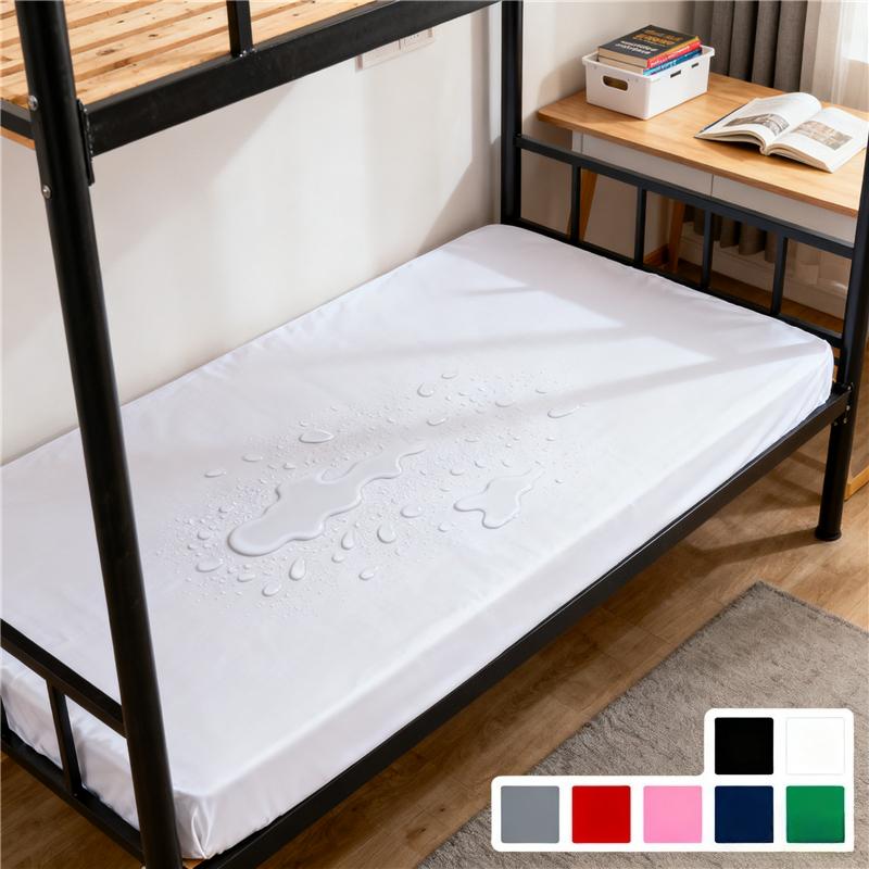 Coprimaterasso Impermeabile Spesso Protettore Lenzuolo con Angoli Regolabile Copriletto Coperta Antibatterica 140x200 160x200