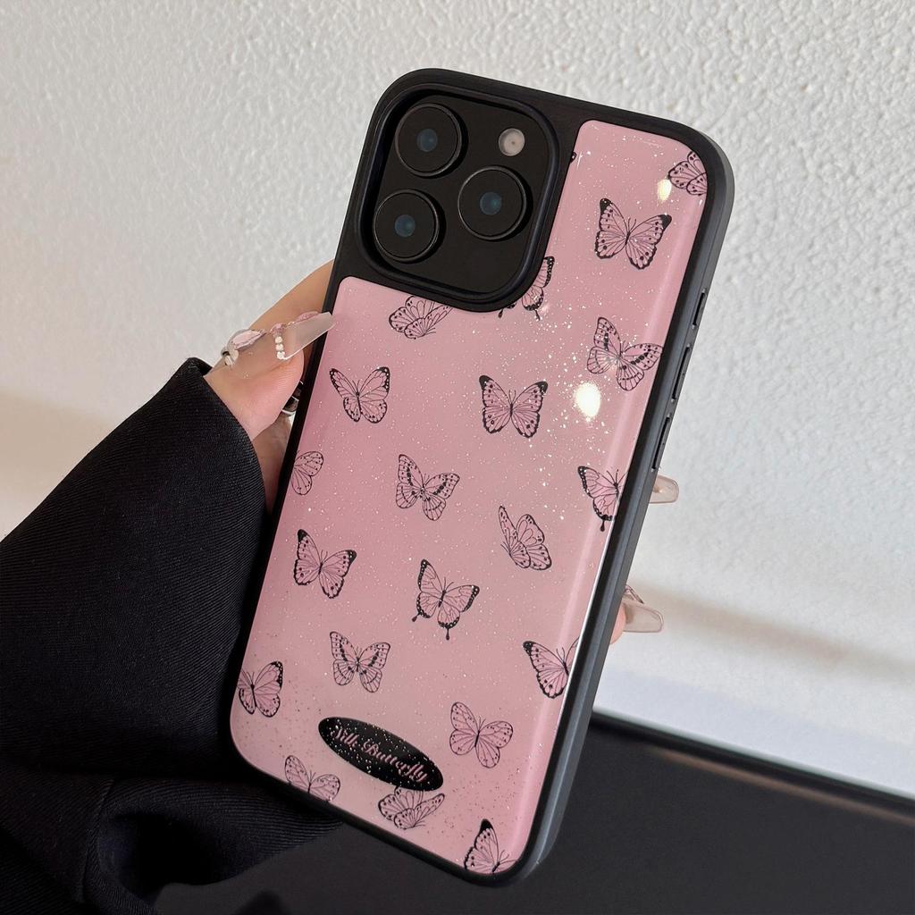 Kreatywne etui motylkowe na iPhone 13 iPhone 15 iPhone 16 Pro Max