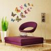 Butterfly Wall Stickers Home Bedroom Living Room Mirror Set Background