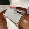 Case for Vivo V70 FE Electroplated Color Border Clear Phone Casing Cover