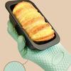 Five-finger Silicone Cotton Gloves Wrapped with Wide Silicone Insulation Gloves Baking Oven Microwave Gloves