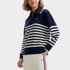 New FILA Sweater Women's Legend Blue F11W411406F-NV
