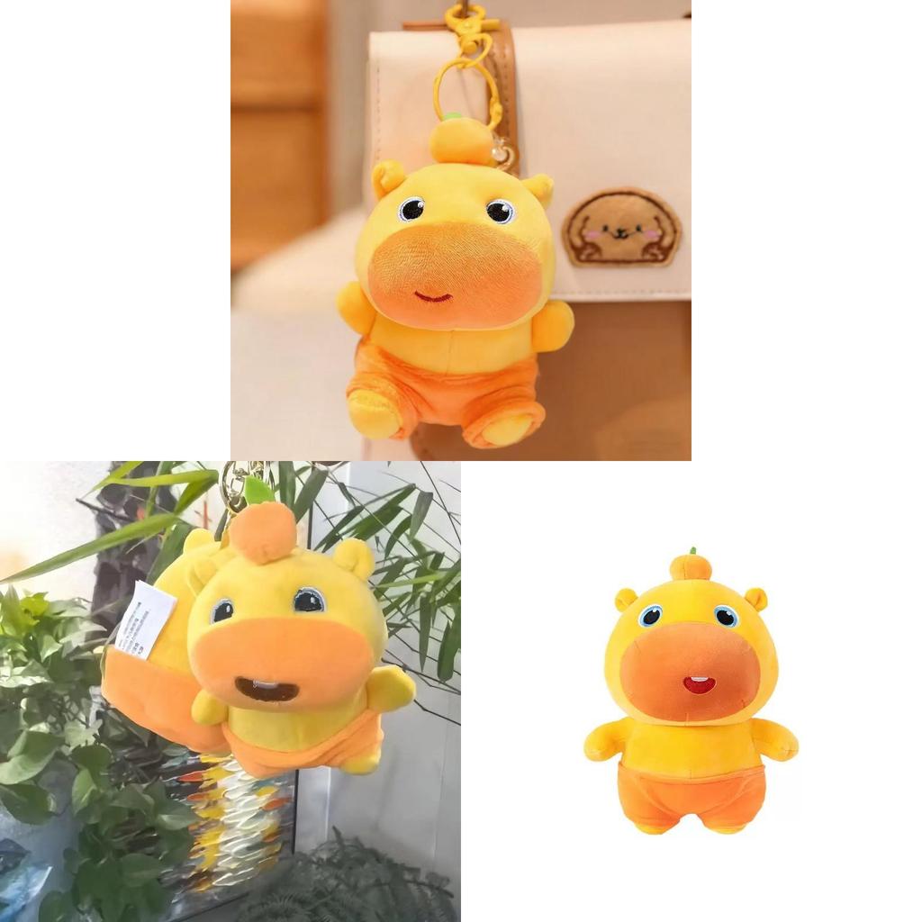 Water Dumpling Lululu Stuffed Animal Plush Doll With Keyring For Gift And Decor