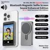Phone Selfie Monitor Screen Wireless Magnetic Mount Vlog Phone Rear Camera Selfie WiFi Bluetooth Connection for Selfie Live
