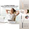 Titanium Steel Mindful Breathing Necklace Geometric Shape Vacuum Processed Adjustable Length Stylish And Stress-relieving Pendant