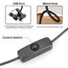 LED Reading Light with Clamp 360° Flexible Adjustable Desk Lamp Gooseneck Book Lamp Eye Protection Reading Book Night Lights