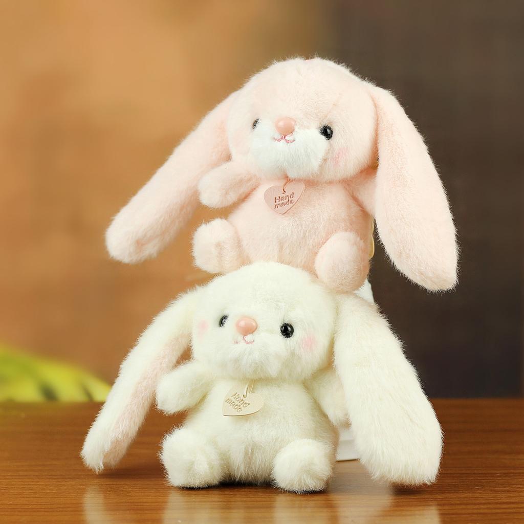 Handmade Plush Stuffed Animal Bunny Soft Toy Cute Cartoon Character Plushie for Kids Toddlers and Collectors Suitable for Home Decoration and Gift