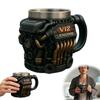 V12Engine Coffee Mug-Custom Stainless Steel Travel Cup for Mechanics Enthusiasts
