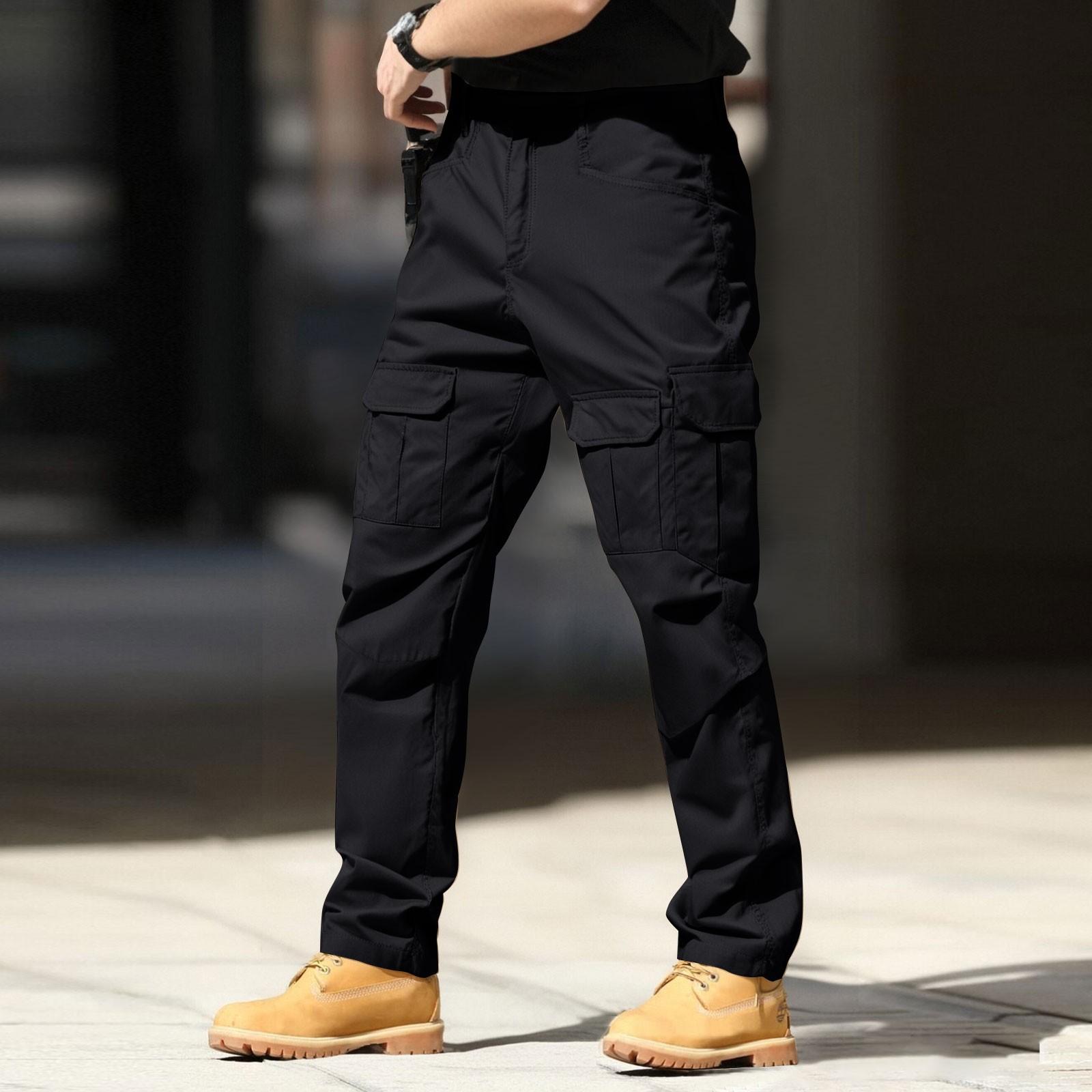 

Мужские брюки карго, уличные рабочие брюки для рыбалки и кемпинга, износостойкие, многокарманные, быстросохнущие XL