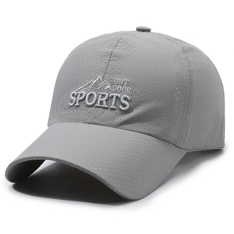 Embroidered Sports Letter Mesh Duckbill Cap Baseball With Activities Sunshade