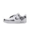Nike Court Vision Ink, Monster Lab Low Top Skateboard Shoes Unisex Black White Gray DH2987-117(Team445-)