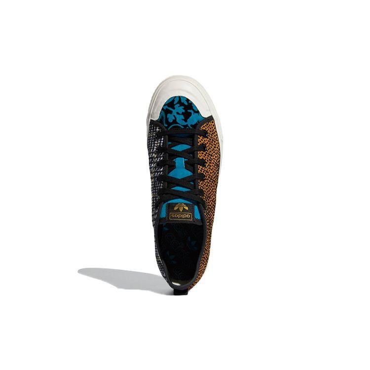 adidas Nizza RF Leopard Unisex Tenisky Hnědá Jádrově černá Krémově bílá FY7780